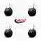 Service Caster 2-3/8'' Office Chair Casters Nylon Twin Wheel 5/16 Threaded Stem , 4PK SCC-UHTS02S60-NYS-5161810-4 - alternate 3